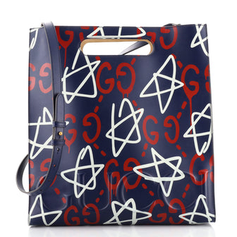 Gucci Tote GucciGhost Leather Medium