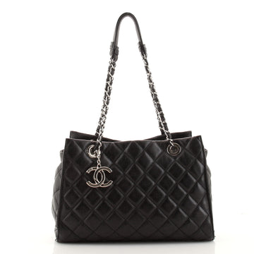 Chanel Chic and Soft Shopping Tote Quilted Calfskin Small