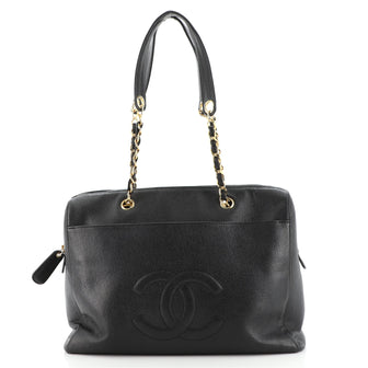 Chanel Vintage Timeless Zip Tote Caviar Medium
