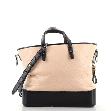 Chanel Gabrielle Shopping Tote Quilted Calfskin Large