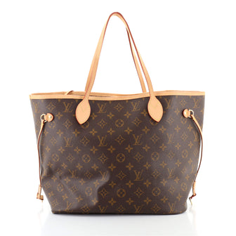 Louis Vuitton Neverfull NM Tote Monogram Canvas MM