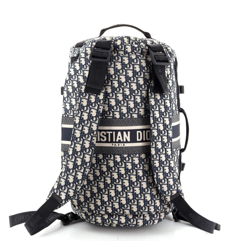 Christian Dior Travel Backpack Oblique Canvas Large 125911