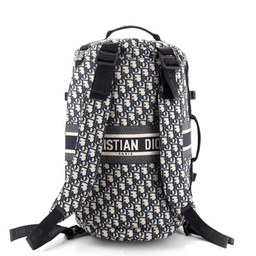 Christian Dior Travel Backpack Oblique Canvas Large