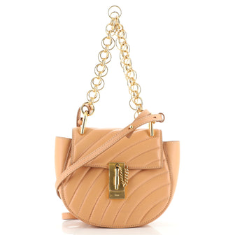 Chloe Drew Bijou Crossbody Bag Quilted Leather Mini