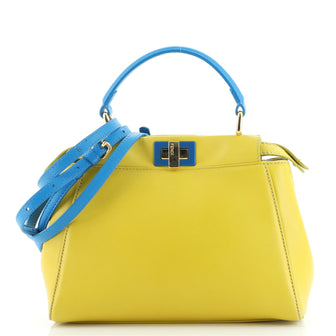 Fendi Peekaboo Bag Leather Mini