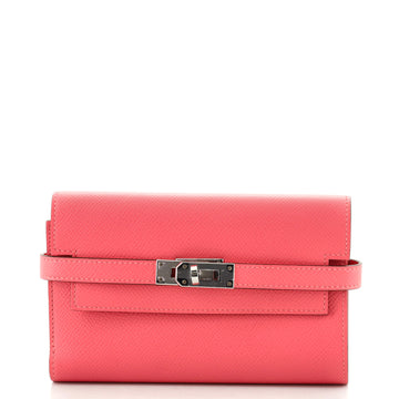 Hermes Kelly Trifold Wallet Epsom Medium