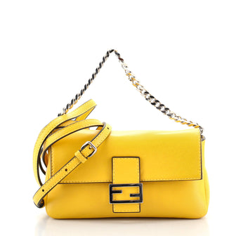 Fendi Baguette Bag Leather Micro