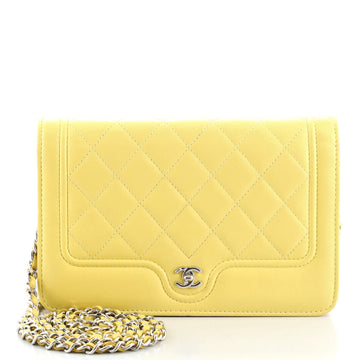 Chanel Futuristic Wallet on Chain Quilted Lambskin