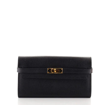Hermes Kelly Wallet Chevre Mysore Long