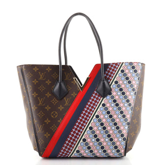 Louis Vuitton Kimono Handbag Limited Edition Monogram Canvas and Leather MM