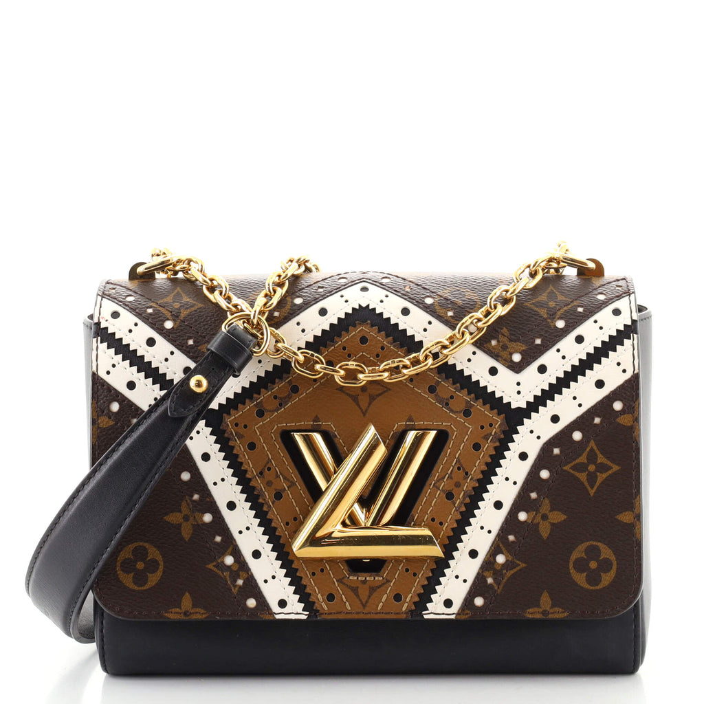 Louis Vuitton Twist Handbag Limited Edition Brogue Reverse Monogram Canvas  at 1stDibs  louis vuitton twist monogram, louis vuitton twist limited  edition, lv twist limited edition