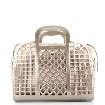 Louis Vuitton Jelly Handbag Metallic Calfskin MM