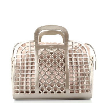 Louis Vuitton Jelly Handbag Metallic Calfskin MM