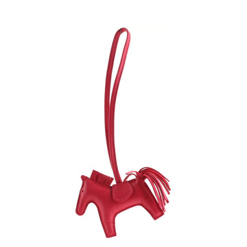 Hermes Mono-Tone GriGri Rodeo Bag Charm Leather PM