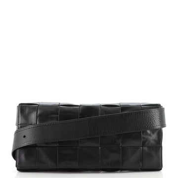 Bottega Veneta Cassette Stretch Belt Bag Maxi Intrecciato Leather