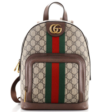 Gucci Ophidia Backpack GG Coated Canvas Small