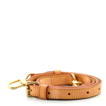 Louis Vuitton Keepall Shoulder Strap Vachetta Leather 25mm