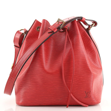 Louis Vuitton Petit Noe Handbag Epi Leather