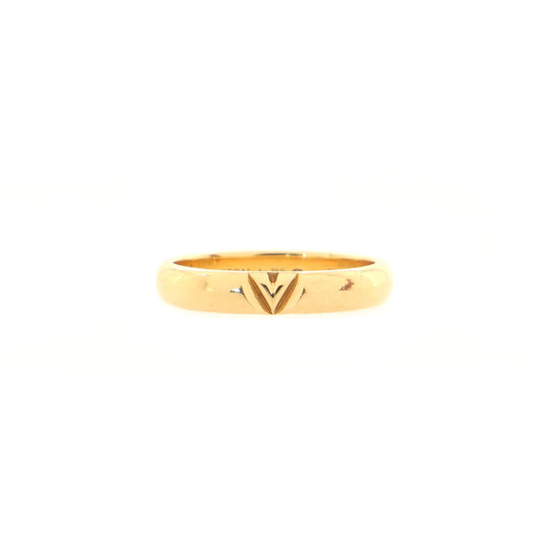 Louis Vuitton, Jewelry, Louis Vuitton Lv Volt Multi Wedding Band Ring 8k  Yellow Gold