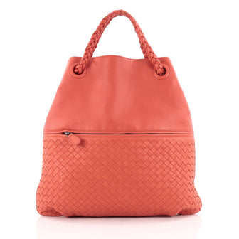 Bottega Veneta Julie Tote Intrecciato Nappa Medium