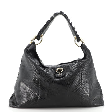 Gucci Sabrina Hobo Python Large