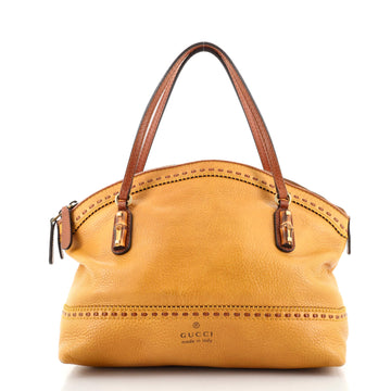 Gucci Laidback Crafty Handle Bag Leather Medium