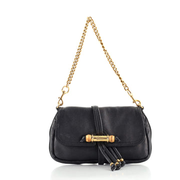 Gucci Bamboo Croisette Evening Bag Leather