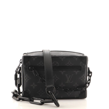Louis Vuitton Soft Trunk Bag Monogram Eclipse Canvas Mini