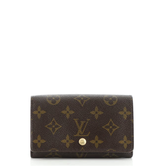Louis Vuitton Porte Monnaie Tresor Wallet Monogram Canvas
