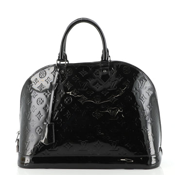 Louis Vuitton Alma Handbag Monogram Vernis GM