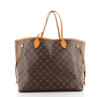 Louis Vuitton Neverfull NM Tote Monogram Canvas GM