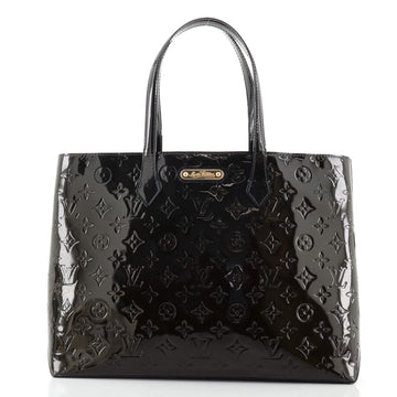 Louis Vuitton Wilshire Handbag Monogram Vernis MM