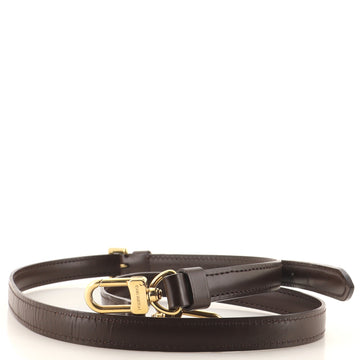 Louis Vuitton Adjustable Shoulder Strap Leather 16mm