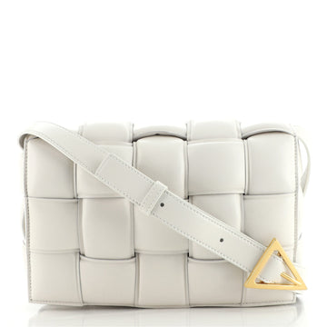 Bottega Veneta Cassette Crossbody Bag Padded Maxi Intrecciato Leather