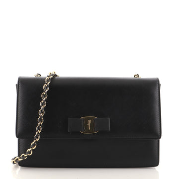 Salvatore Ferragamo Ginny Crossbody Bag Leather Medium