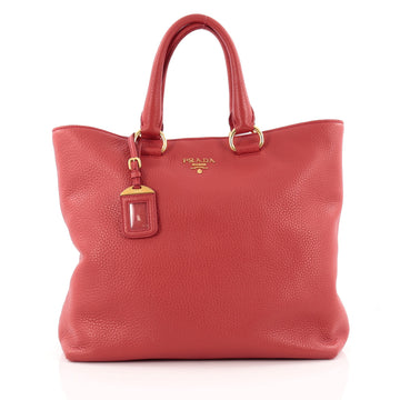 Prada Convertible Tote Vitello Daino Large