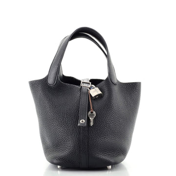 Hermes Picotin Lock Bag Clemence PM