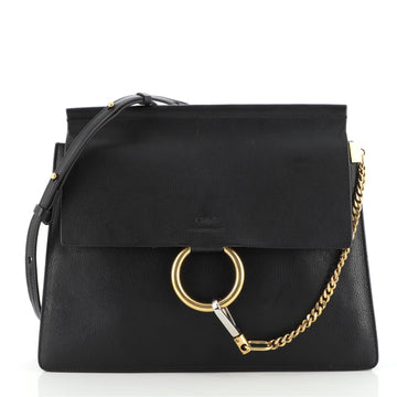 Chloe Faye Shoulder Bag Leather Medium