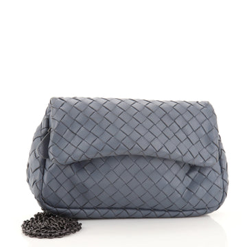 Bottega Veneta Expandable Chain Crossbody Bag Intrecciato Nappa Small