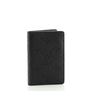 Louis Vuitton Pocket Organizer Monogram Shadow Leather