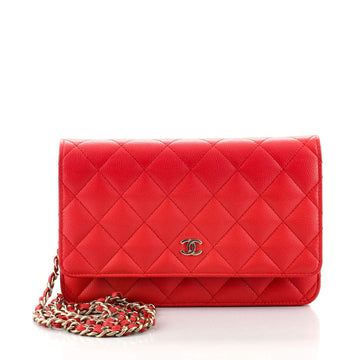 Chanel Wallet on Chain Quilted Caviar