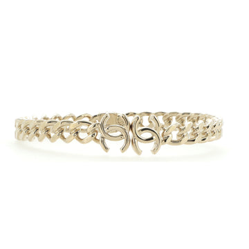 Chanel CC Chain Link Choker Necklace Metal