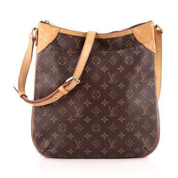 Louis Vuitton Odeon Handbag Monogram Canvas MM