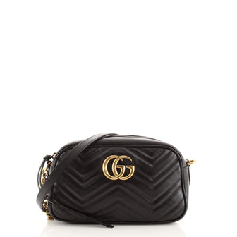 Gucci GG Marmont Shoulder Bag Matelasse Leather Small