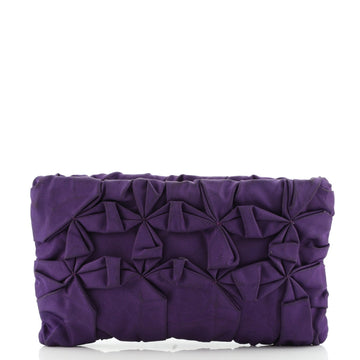 Prada Origami Pleated Clutch Tessuto Small