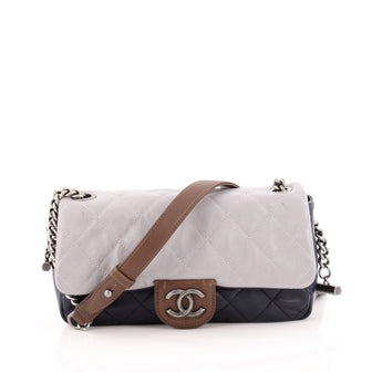 Chanel Country Chic Flap Bag Quilted Lambskin Medium