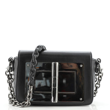 Tom Ford Natalia Chain Shoulder Bag Leather Small