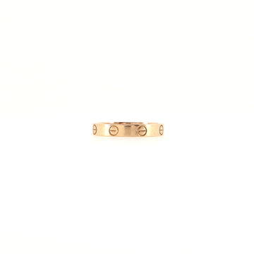 Cartier Love Wedding Band Ring 18K Rose Gold
