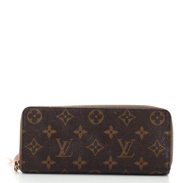 Louis Vuitton Clemence Wallet Monogram Canvas