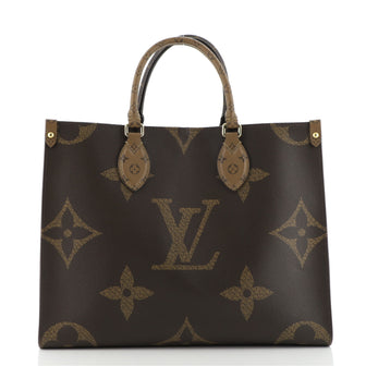 Louis Vuitton OnTheGo Tote Reverse Monogram Giant MM